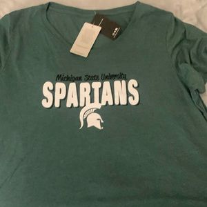 Xxl ladies Michigan state Spartans shirt
